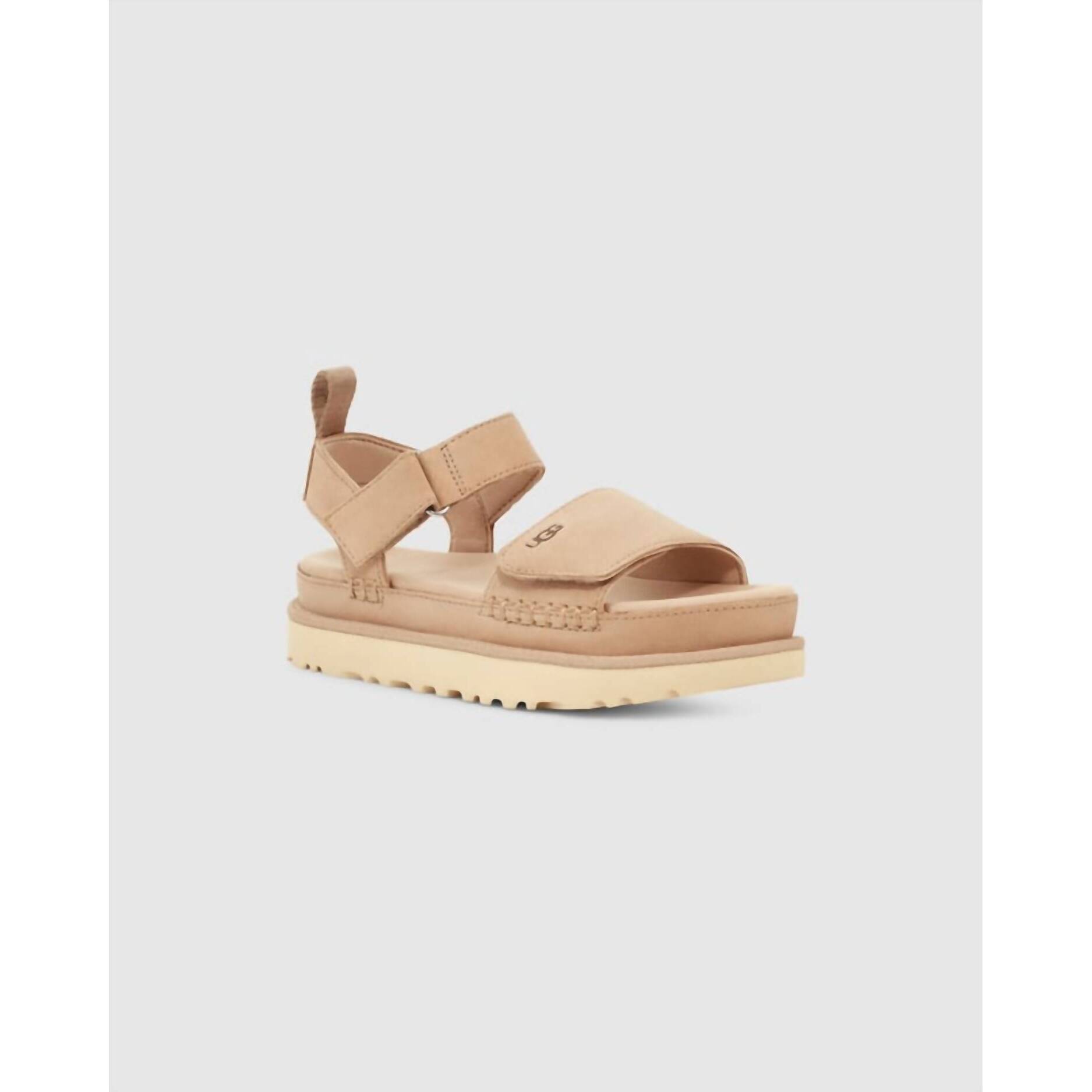 New Ugg Women's Goldstar Sandal In Driftwood